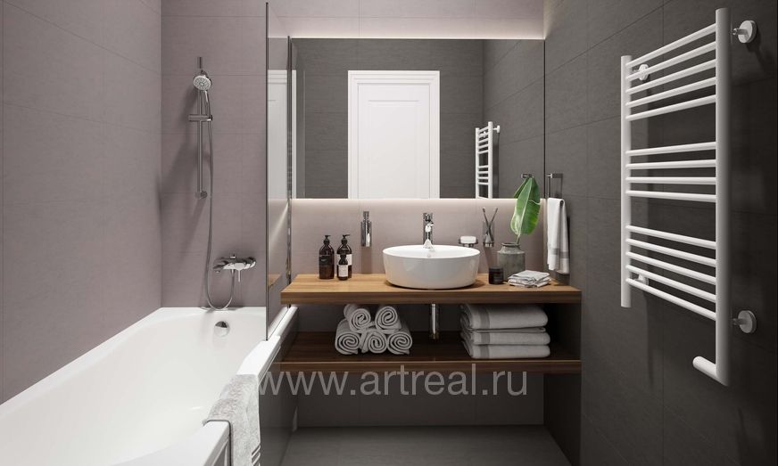 Керамогранит Estima Сити Андеграунд в интерьере