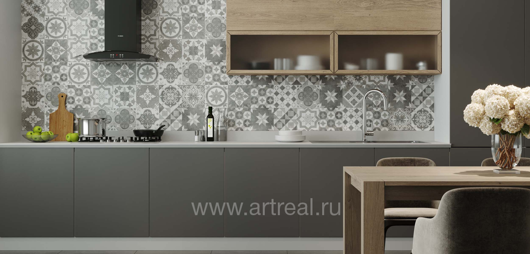 Керамогранит Estima Сити Арт в интерьере