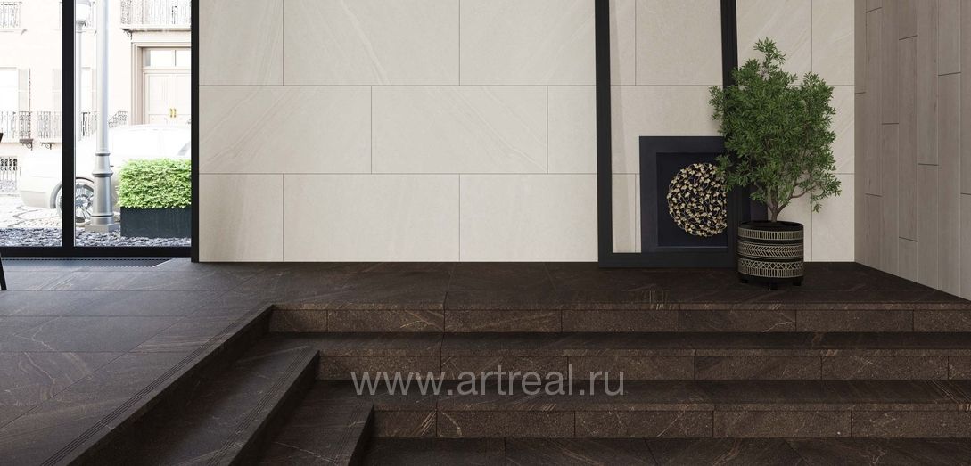 Керамогранит Estima Габбро в интерьере