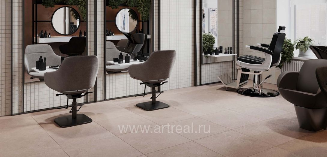 Керамогранит Estima Профи Гоби в интерьере