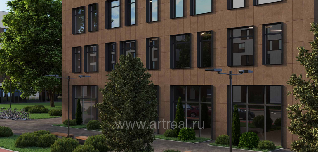 Керамогранит Estima Профи Гоби в интерьере