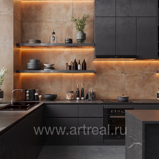 Керамогранит NT Ceramic Axion в интерьере