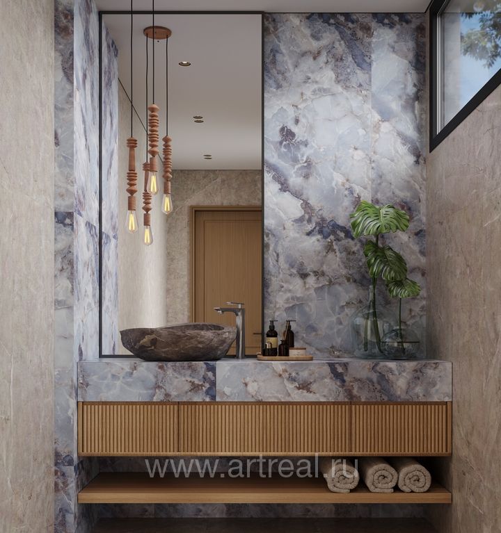 Керамогранит NT Ceramic Axion в интерьере