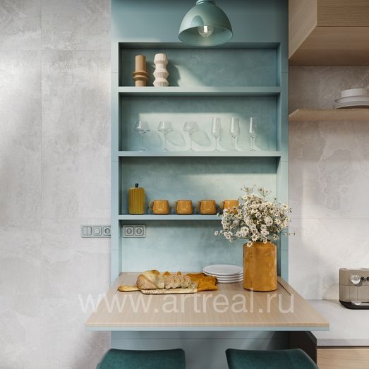 Керамогранит NT Ceramic Sketch в интерьере