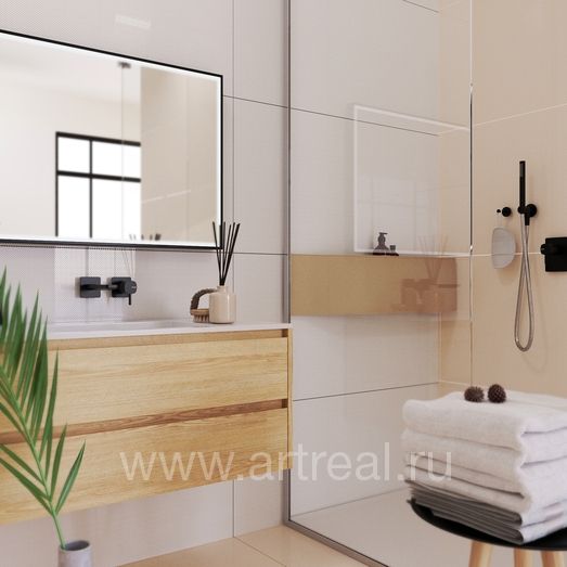Керамогранит NT Ceramic Lux Shine в интерьере