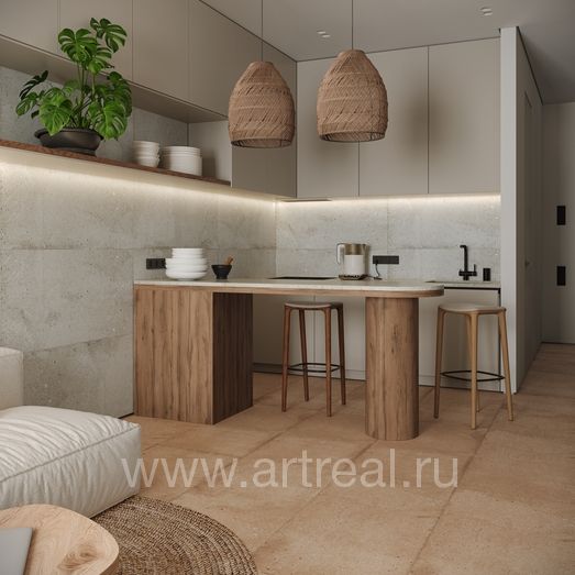 Керамогранит NT Ceramic Rockstar в интерьере