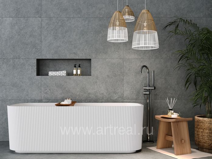 Керамогранит NT Ceramic Argillite в интерьере