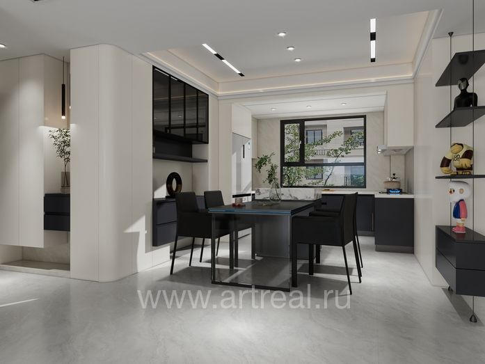 Керамогранит NT Ceramic Riverstone в интерьере