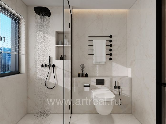 Керамогранит NT Ceramic Riverstone в интерьере