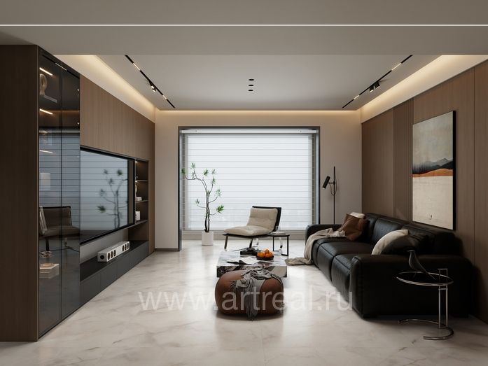 Керамогранит NT Ceramic Riverstone в интерьере