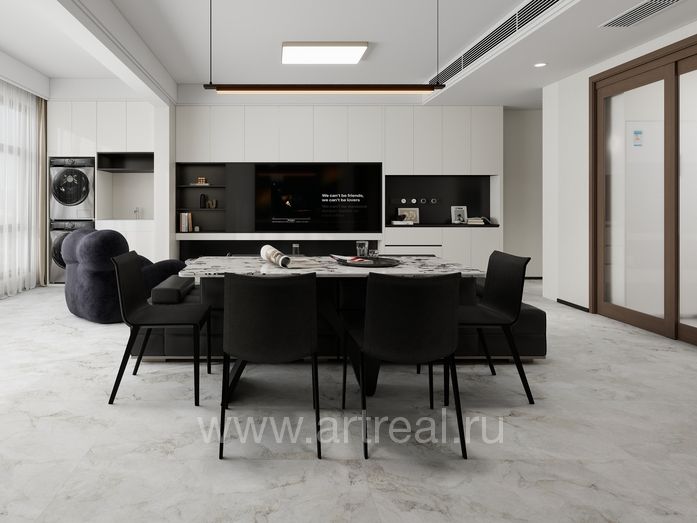 Керамогранит NT Ceramic Riverstone в интерьере