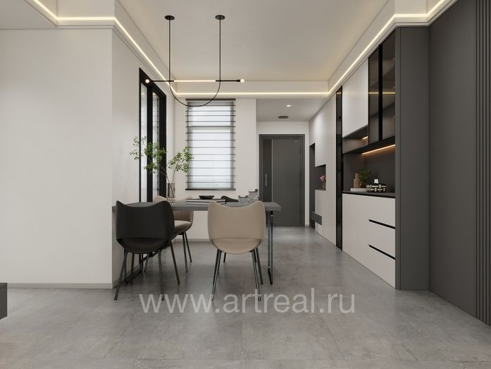 Керамогранит NT Ceramic Riverstone в интерьере