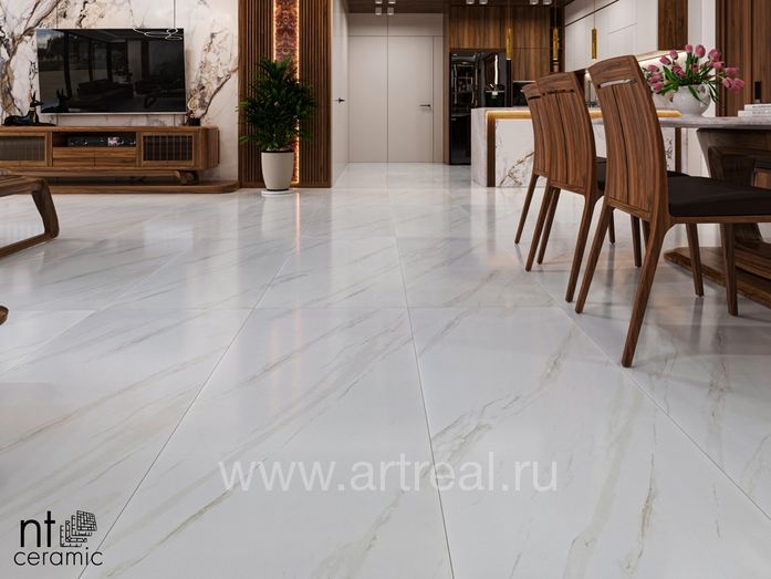 Керамогранит NT Ceramic Marmori в интерьере