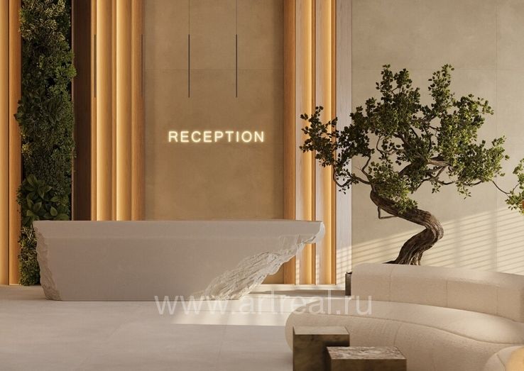Laminam Russia Moon / Мун Керамогранит Laminam Russia Moon / Мун в интерьере