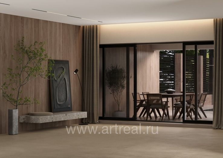 Laminam Russia Zen Wood / Зен Вуд Керамогранит Laminam Russia Zen Wood / Зен Вуд в интерьере