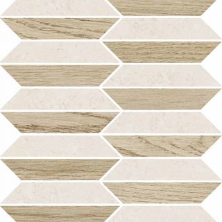 Versace V Stone керамогранит Mosaico Lozenge White lap 28.5*20.5*8.5