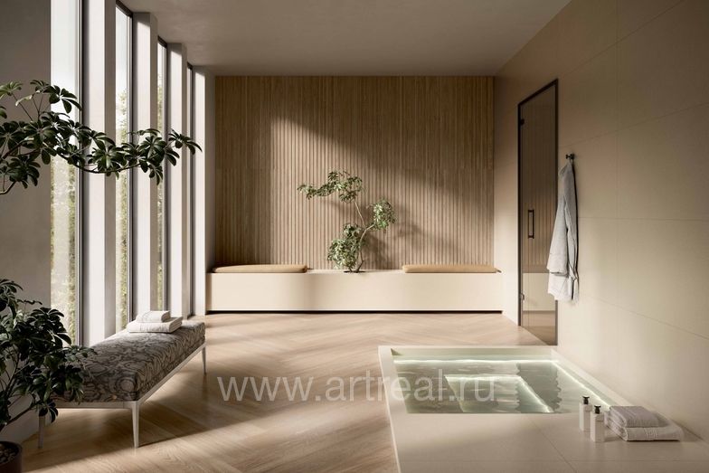 Versace Leatherwood Керамогранит Versace Leatherwood в интерьере
