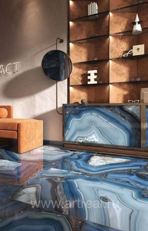Bottega Glamour Керамогранит Bottega Glamour в интерьере