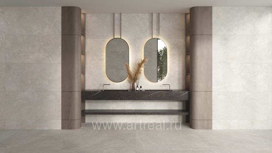 Керамогранит Museum Linen в интерьере
