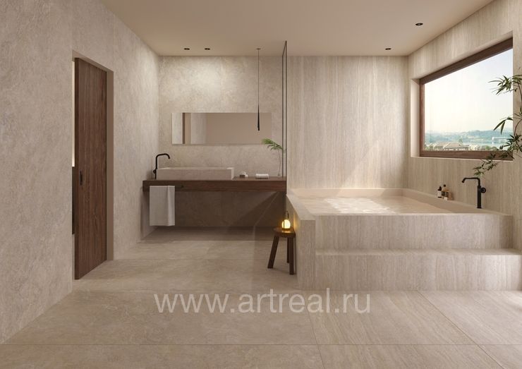 Керамогранит Museum Linen в интерьере