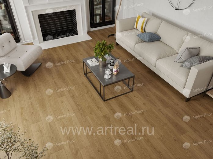 Alpine Floor Solo Plus Напольные покрытия Alpine Floor Solo Plus в интерьере