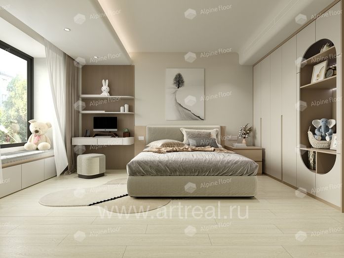 Alpine Floor Solo Plus Напольные покрытия Alpine Floor Solo Plus в интерьере