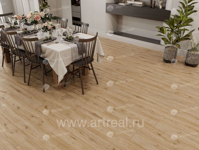 Alpine Floor Solo Plus Напольные покрытия Alpine Floor Solo Plus в интерьере