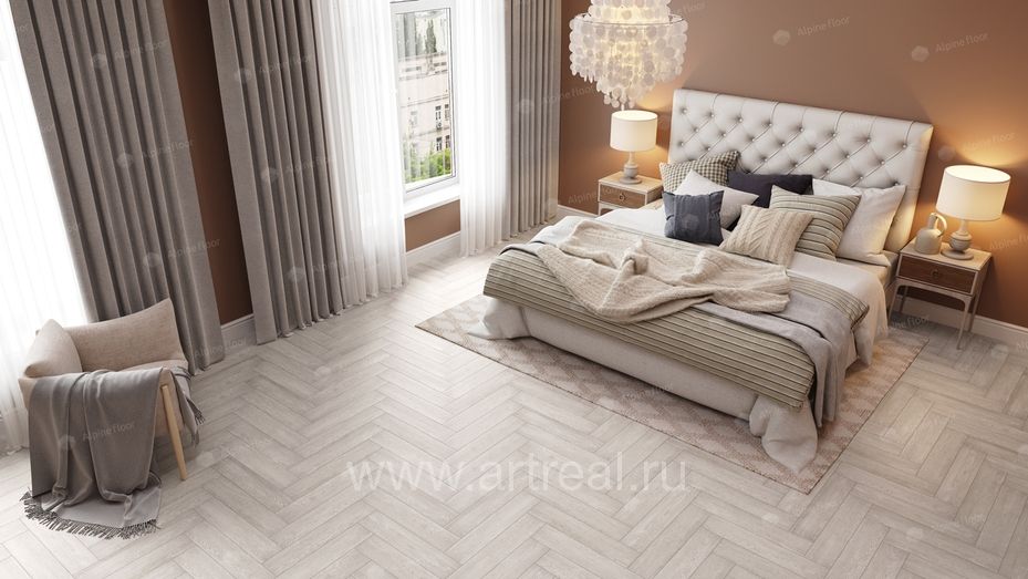 Alpine Floor Light Parquet Напольные покрытия Alpine Floor Light Parquet в интерьере