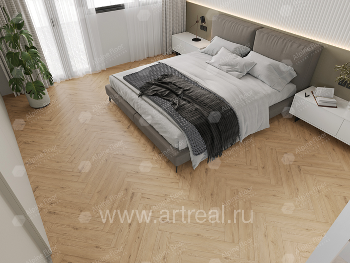 Alpine Floor Light Parquet Напольные покрытия Alpine Floor Light Parquet в интерьере