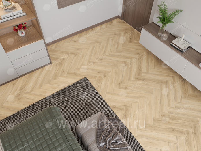 Alpine Floor Light Parquet Напольные покрытия Alpine Floor Light Parquet в интерьере