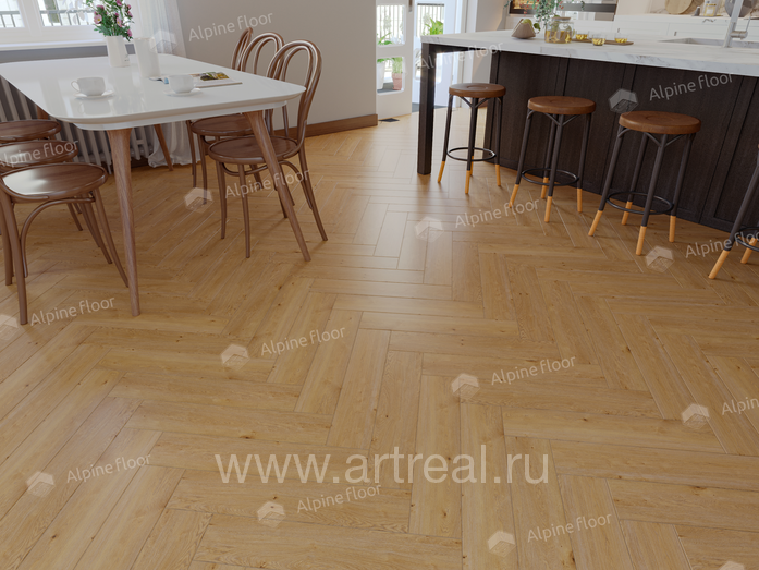 Alpine Floor Light Parquet Напольные покрытия Alpine Floor Light Parquet в интерьере
