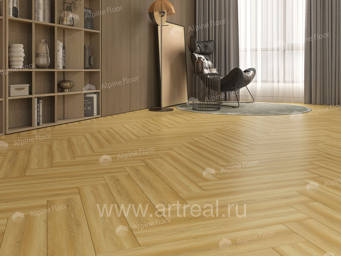 Alpine Floor Light Parquet Напольные покрытия Alpine Floor Light Parquet в интерьере