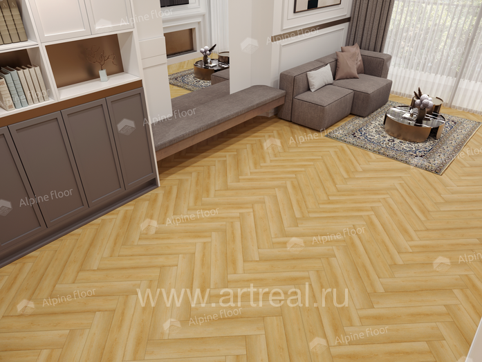 Alpine Floor Light Parquet Напольные покрытия Alpine Floor Light Parquet в интерьере
