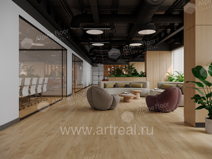 Alpine Floor Grand Sequoia 5 mm Напольные покрытия Alpine Floor Grand Sequoia 5 mm в интерьере