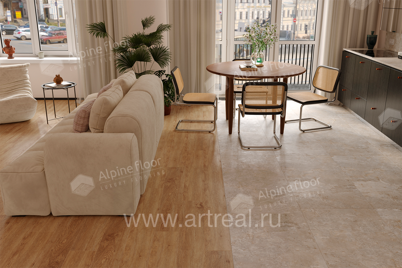 Alpine Floor Grand Sequoia 5 mm Напольные покрытия Alpine Floor Grand Sequoia 5 mm в интерьере
