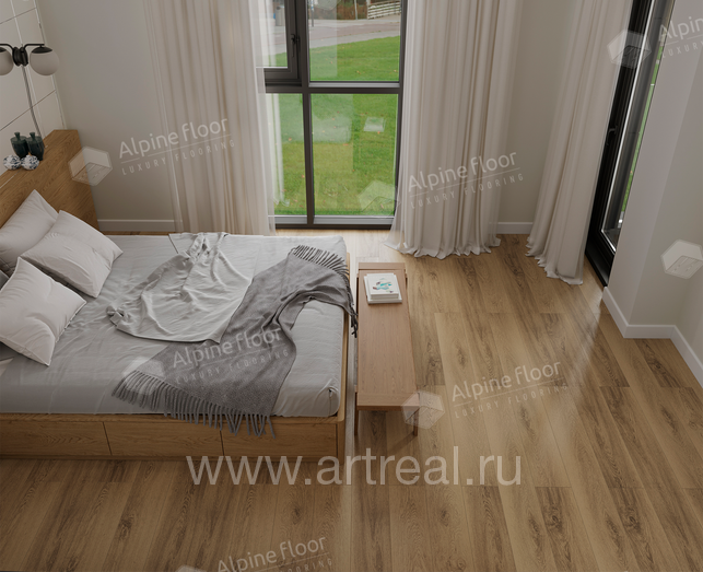Alpine Floor Grand Sequoia 5 mm Напольные покрытия Alpine Floor Grand Sequoia 5 mm в интерьере