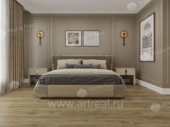 Alpine Floor Гранд Секвойя LVT Напольные покрытия Alpine Floor Гранд Секвойя LVT в интерьере