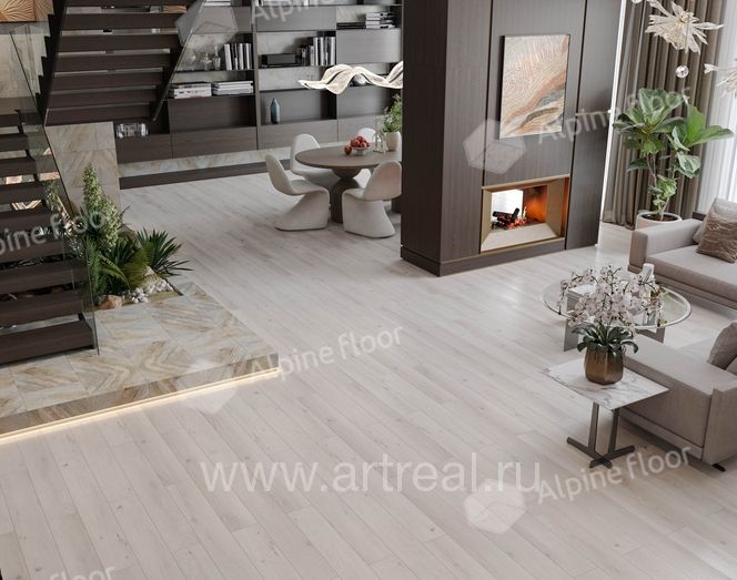 Напольные покрытия Alpine Floor Нарратив (Narro) в интерьере