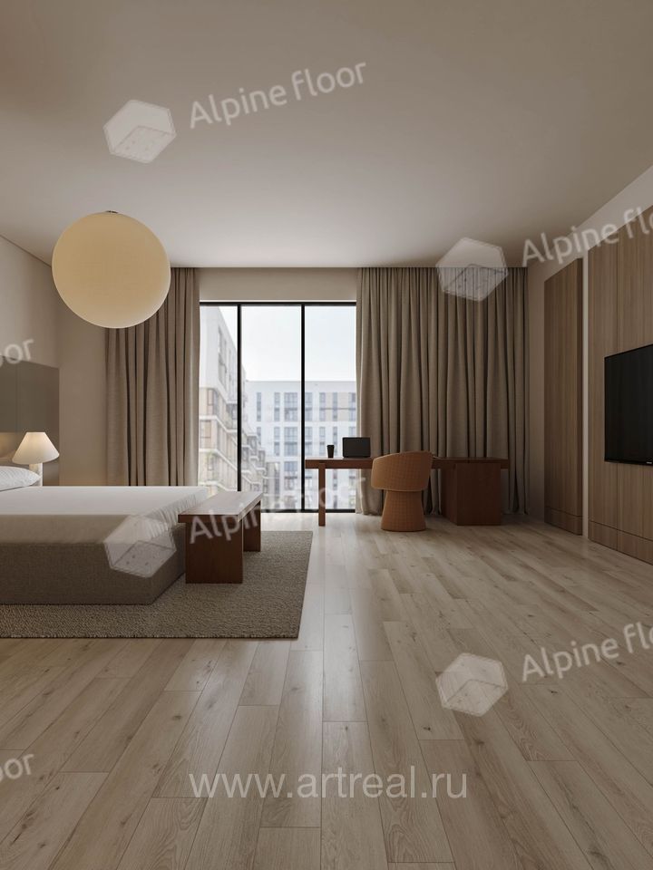 Напольные покрытия Alpine Floor Нарратив (Narro) в интерьере