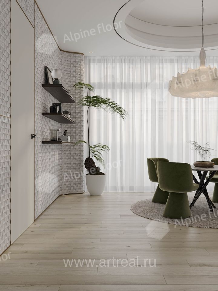 Напольные покрытия Alpine Floor Нарратив (Narro) в интерьере