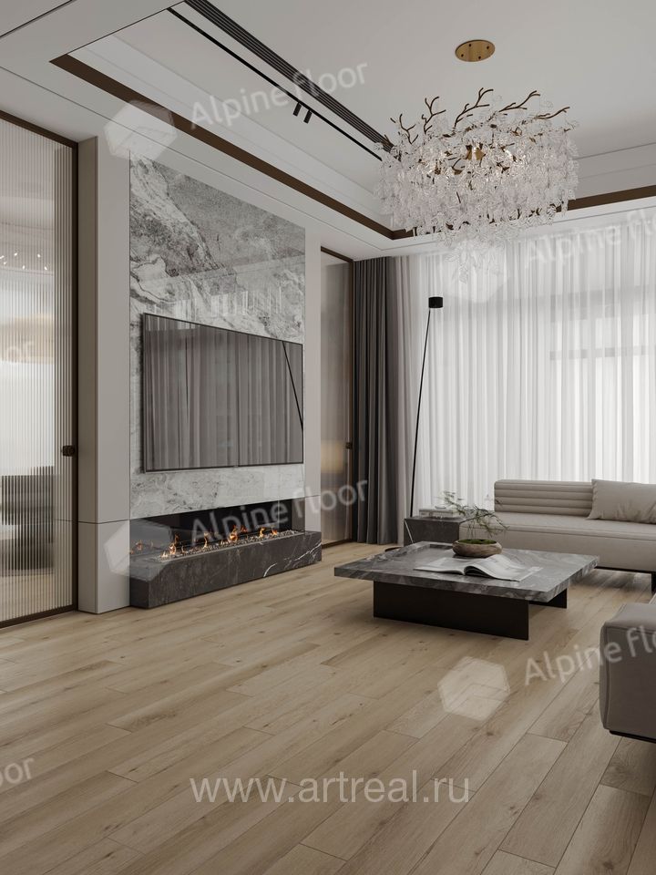 Напольные покрытия Alpine Floor Нарратив (Narro) в интерьере