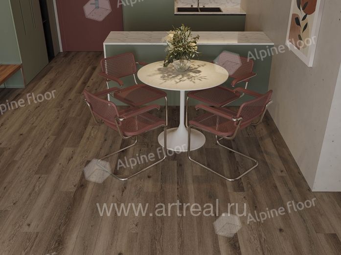 Напольные покрытия Alpine Floor Нарратив (Narro) в интерьере
