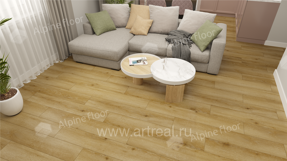 Alpine Floor Аура (Aura) Напольные покрытия Alpine Floor Аура (Aura) в интерьере