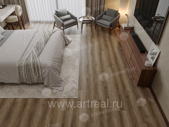 Alpine Floor Аура (Aura) Напольные покрытия Alpine Floor Аура (Aura) в интерьере