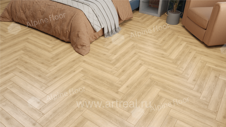 Alpine Floor Елка Эксперт 8 (Herringbone 8 Pro) Напольные покрытия Alpine Floor Елка Эксперт 8 (Herringbone 8 Pro) в интерьере