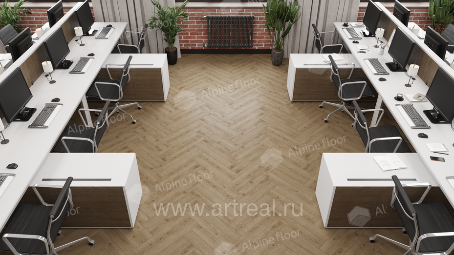 Alpine Floor Елка Эксперт 8 (Herringbone 8 Pro) Напольные покрытия Alpine Floor Елка Эксперт 8 (Herringbone 8 Pro) в интерьере