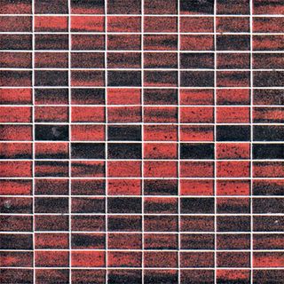 Aquileia Nazca мозаика Rosso Nero 31.6*31.6