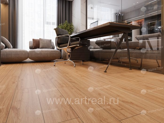 Alpine Floor Classic Light Напольные покрытия Alpine Floor Classic Light в интерьере