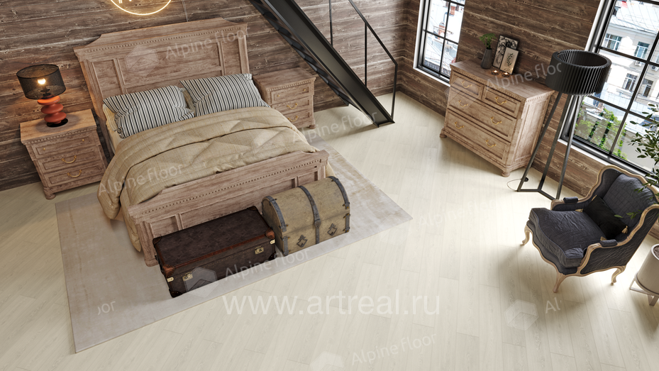 Alpine Floor Classic Light Напольные покрытия Alpine Floor Classic Light в интерьере