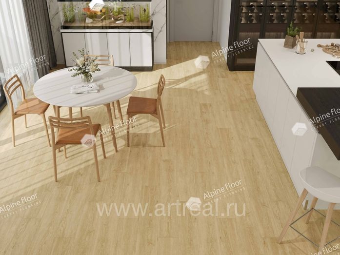 Alpine Floor Classic Light Напольные покрытия Alpine Floor Classic Light в интерьере